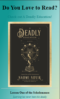 Deadly Education Cover